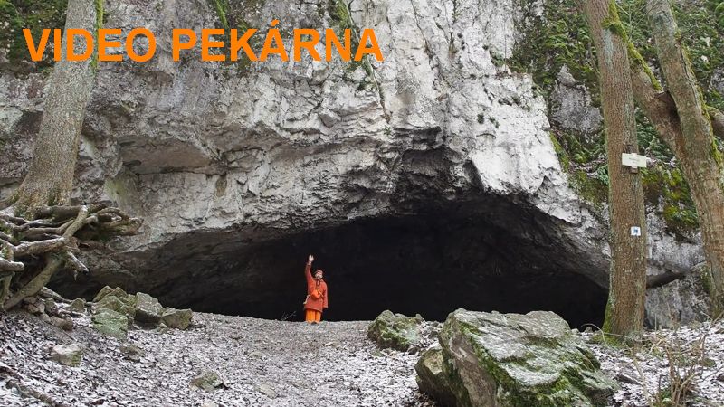 Video jeskyně Pekárna.